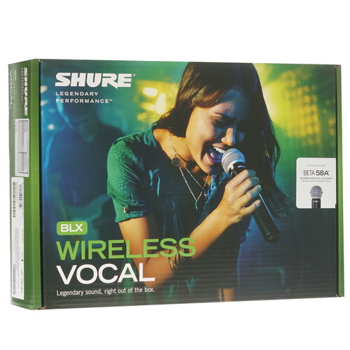 Купить Радиосистема Shure BLX24E/B58 M17  1093947. Характеристики, отзывы и цены в Донецке