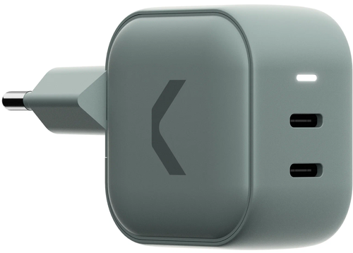 Купить Сетевое зарядное устройство COMMO Core Charger Dual серый  5470700. Характеристики, отзывы и цены в Донецке