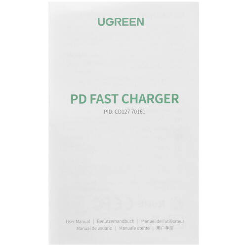 Купить Сетевое зарядное устройство Ugreen CD127 белый  4778882. Характеристики, отзывы и цены в Донецке