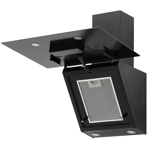 Купить Вытяжка наклонная KRONA GABRIELE E 600 2 S черный/серебристый  9238743. Характеристики, отзывы и цены в Донецке