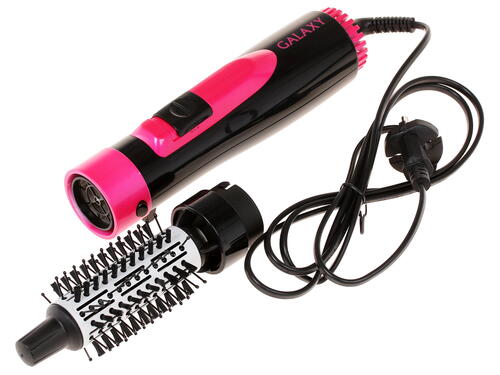 Купить Фен-щетка Galaxy GL 4406 черный/розовый  1054753. Характеристики, отзывы и цены в Донецке