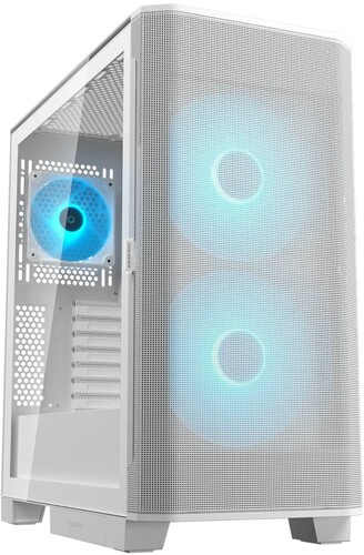 Купить Корпус Cougar Airface Flo RGB White  белый  5630944. Характеристики, отзывы и цены в Донецке