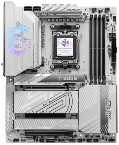 Купить Материнская плата MSI MPG X870E EDGE TI WIFI  5623370. Характеристики, отзывы и цены в Донецке