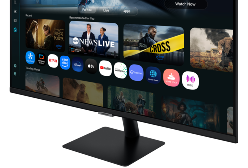 Купить 32" Смарт-монитор Samsung M7 M70F S32FM702UI черный  5629032. Характеристики, отзывы и цены в Донецке