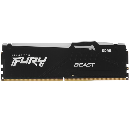 Купить Оперативная память Kingston FURY Beast Black RGB [KF560C30BBA-8] 8 ГБ  5617254. Характеристики, отзывы и цены в Донецке