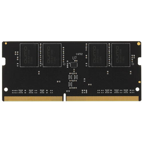 Купить Оперативная память SODIMM QUMO [QUM4S-8G2400P16] 8 ГБ  1112527. Характеристики, отзывы и цены в Донецке