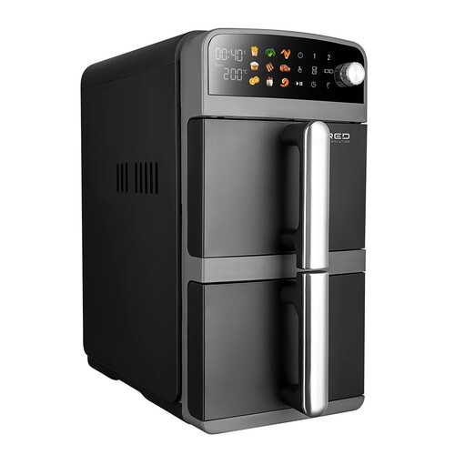 Купить Аэрогриль RED SOLUTION TWIN W255 черный  9309298. Характеристики, отзывы и цены в Донецке