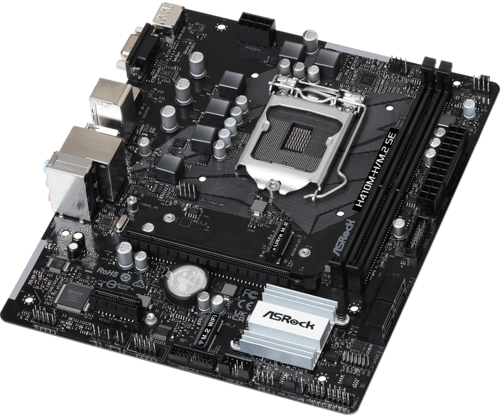 Купить Материнская плата ASRock H410M-H/M.2 SE  5457524. Характеристики, отзывы и цены в Донецке