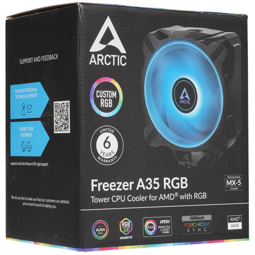 Купить Кулер для процессора Arctic Cooling Freezer A35 RGB  5011793. Характеристики, отзывы и цены в Донецке