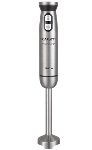 Купить Блендер погружной Scarlett SC-HB42F88 серый  9268021. Характеристики, отзывы и цены в Донецке