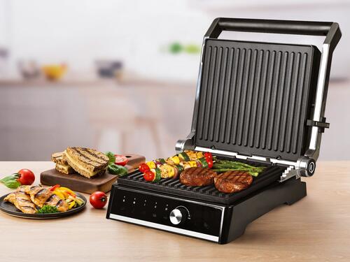 Купить Гриль GFgril GF-2000 серебристый  5343356. Характеристики, отзывы и цены в Донецке