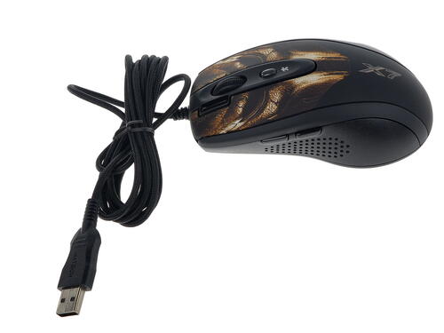 Купить Мышь проводная A4Tech XL-750BH  черный  0121073. Характеристики, отзывы и цены в Донецке