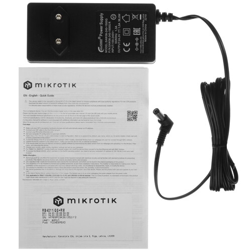 Купить Маршрутизатор Mikrotik RB4011IGS+RM  5437356. Характеристики, отзывы и цены в Донецке