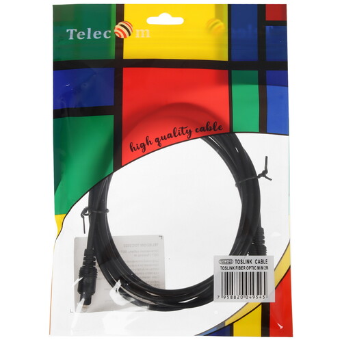 Купить Кабель оптический  Telecom ODT Toslink - ODT Toslink черный  5602632. Характеристики, отзывы и цены в Донецке