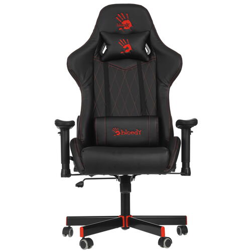 Купить Кресло игровое A4Tech 1408994 красный  9112796. Характеристики, отзывы и цены в Донецке
