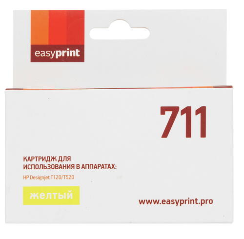 Купить Картридж EasyPrint №711 Y желтый  4822588. Характеристики, отзывы и цены в Донецке