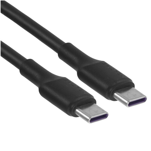 Купить Кабель круглый VOLTME USB Type-C - USB Type-C черный 2 м  9210890. Характеристики, отзывы и цены в Донецке