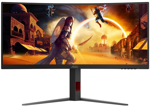 Купить 34" Монитор AOC CU34G4Z черный  5622653. Характеристики, отзывы и цены в Донецке