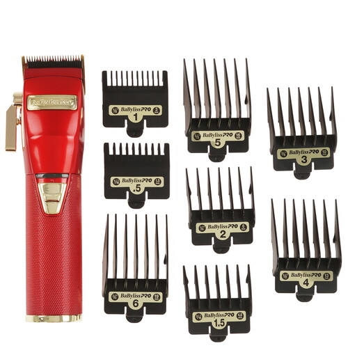 Купить Машинка для стрижки BaByliss PRO FX8700RE красный  5600246. Характеристики, отзывы и цены в Донецке