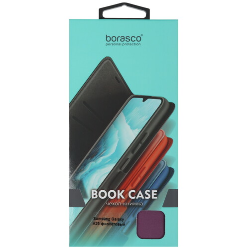 Купить Чехол-книжка  BoraSCO Book Case для Samsung Galaxy A25 фиолетовый  5470963. Характеристики, отзывы и цены в Донецке