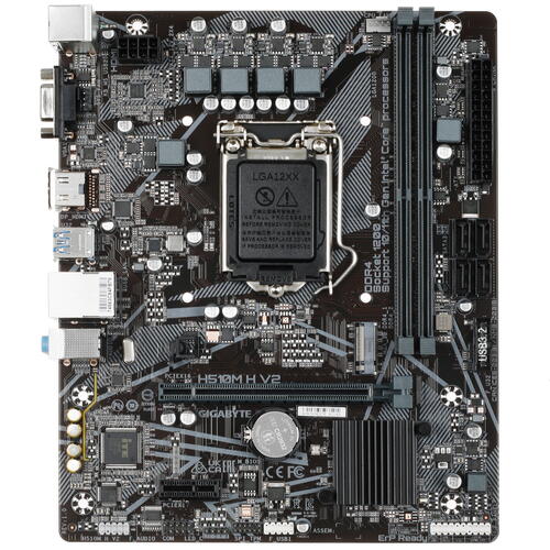 Купить Материнская плата GIGABYTE H510M H V2  5417124. Характеристики, отзывы и цены в Донецке