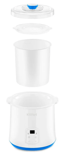 Купить Йогуртница Kitfort KT-6401 белый  9208965. Характеристики, отзывы и цены в Донецке