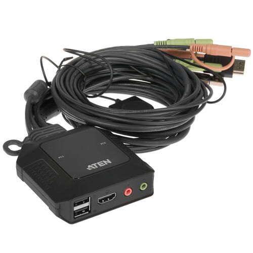 Купить KVM переключатель ATEN CS22H  4762258. Характеристики, отзывы и цены в Донецке
