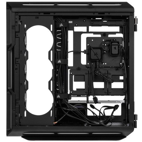 Купить Корпус Corsair iCUE LINK 5000T LX RGB [CC-9011298-WW] черный  9306030. Характеристики, отзывы и цены в Донецке