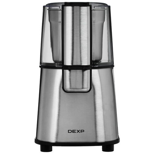 Купить Кофемолка электрическая DEXP CG-220S серебристый  5099104. Характеристики, отзывы и цены в Донецке