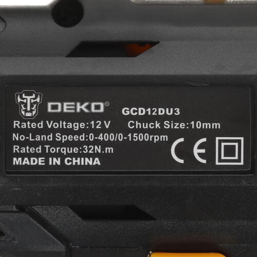 Купить Дрель-шуруповерт DEKO GCD12DU3 SET5 063-4148  5304387. Характеристики, отзывы и цены в Донецке