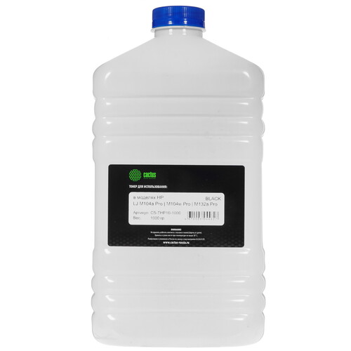 Купить Тонер Cactus CS-THP10-1000 черный  8159284. Характеристики, отзывы и цены в Донецке