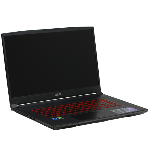 Купить 17.3" Ноутбук MSI Katana 17 B12UCR-822RU черный  5440106. Характеристики, отзывы и цены в Донецке