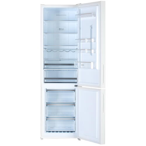 Купить Холодильник с морозильником  MAUNFELD MFF200NFW белый  8160399. Характеристики, отзывы и цены в Донецке