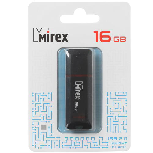 Купить Память USB Flash 16 ГБ Mirex Knight [13600-FMUKNT16]  4867929. Характеристики, отзывы и цены в Донецке
