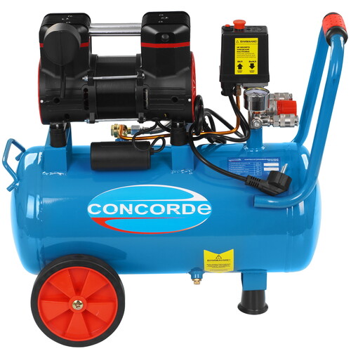 Купить Компрессор поршневой безмасляный Concorde CD-OC130/24  9175538. Характеристики, отзывы и цены в Донецке