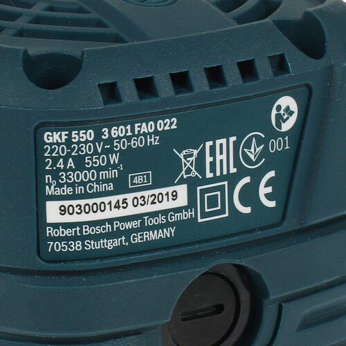 Купить Фрезер Bosch GKF 550 (06016A0020)  1314084. Характеристики, отзывы и цены в Донецке