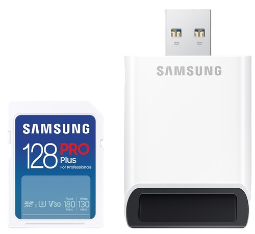 Купить Карта памяти Samsung PRO Plus SDXC 128 ГБ [MB-SD128SB/WW]  5464653. Характеристики, отзывы и цены в Донецке