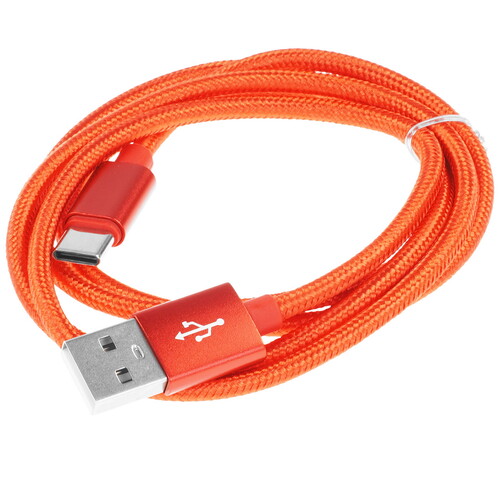Купить Кабель круглый Defender USB Type-C - USB 2.0 Type-A красный 1 м  9204497. Характеристики, отзывы и цены в Донецке