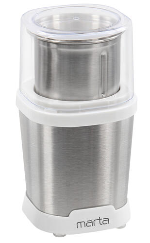 Купить Кофемолка электрическая MARTA MT-CG2182A белый  9091555. Характеристики, отзывы и цены в Донецке