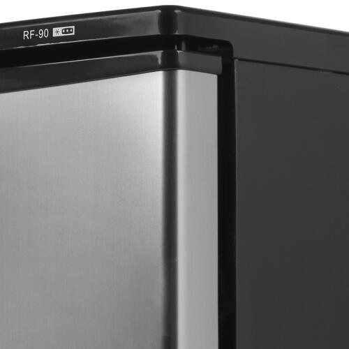 Купить Морозильный шкаф  Tesler RF-90 серебристый  8195260. Характеристики, отзывы и цены в Донецке