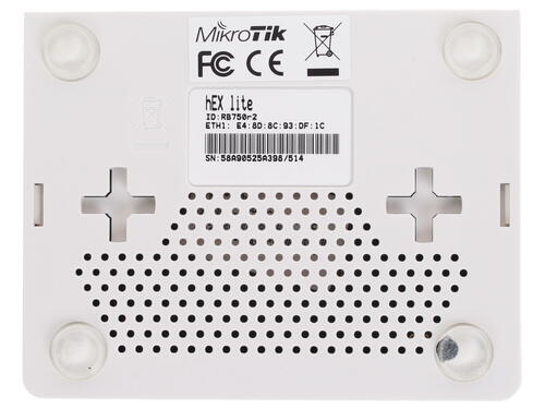 Купить Маршрутизатор Mikrotik hEX lite  1024617. Характеристики, отзывы и цены в Донецке