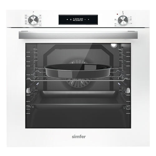 Купить Электрический духовой шкаф Simfer B6EC69070 белый  9125093. Характеристики, отзывы и цены в Донецке