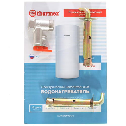 Купить Водонагреватель электрический Thermex Fusion 80V  1233637. Характеристики, отзывы и цены в Донецке