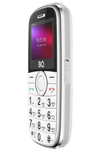 Купить Сотовый телефон BQ 1867 Blues белый/серебристый  9111930. Характеристики, отзывы и цены в Донецке