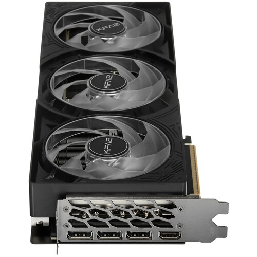 Купить Видеокарта KFA2 GeForce RTX 5070 Ti CORE OC 3FAN RGB Black [57IZN6MDBBOK]  5623573. Характеристики, отзывы и цены в Донецке