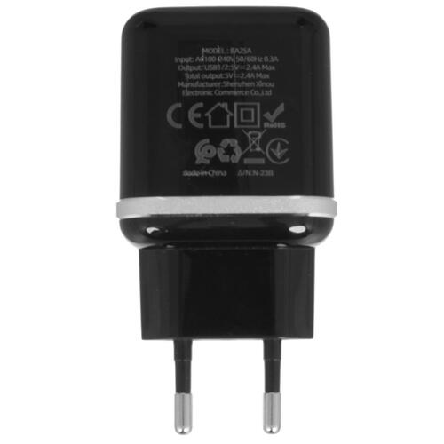 Купить Сетевое зарядное устройство Borofone BA25A Outstanding черный  5367514. Характеристики, отзывы и цены в Донецке