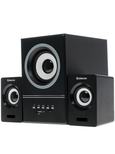 Купить Колонки Defender V10 черный  1176640. Характеристики, отзывы и цены в Донецке