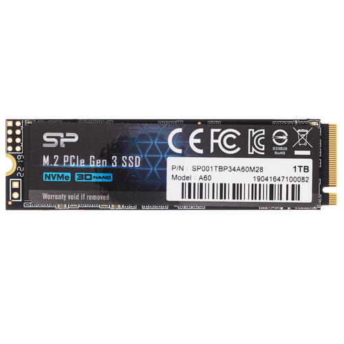 Купить 1000 ГБ M.2 NVMe накопитель Silicon Power P34A60 [SP001TBP34A60M28]  1604870. Характеристики, отзывы и цены в Донецке