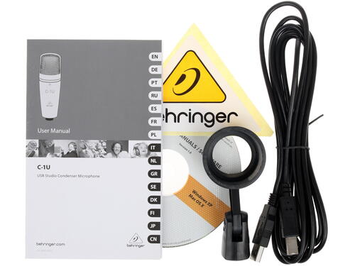 Купить Микрофон Behringer C-1U золотистый  1171224. Характеристики, отзывы и цены в Донецке