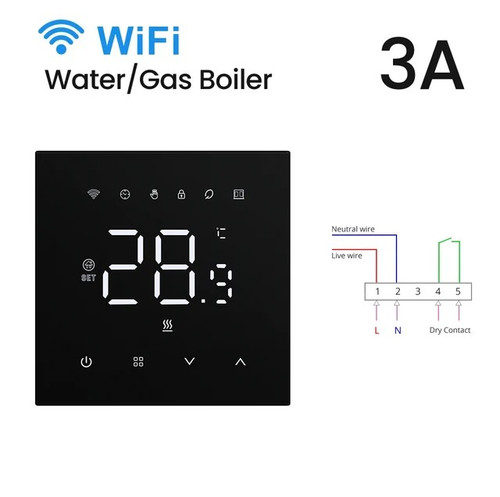 Купить Умный терморегулятор AVATTO WT410-BH-3A-B  5633973. Характеристики, отзывы и цены в Донецке